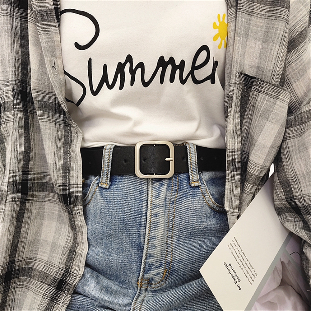 Thắt lưng giả da thời trang cho nữ