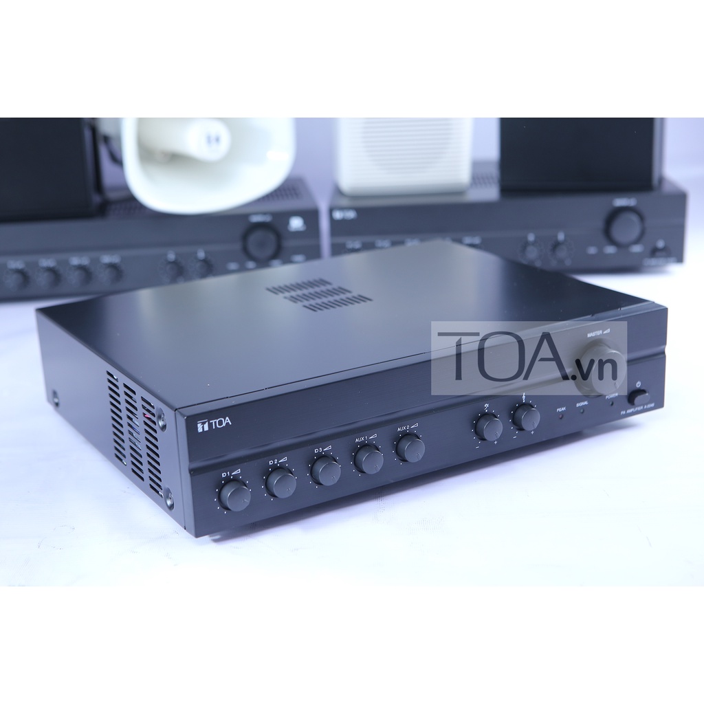 Tăng âm truyền thanh Amply Mixer A-2240 TOA, âm ly TOA A-2240H