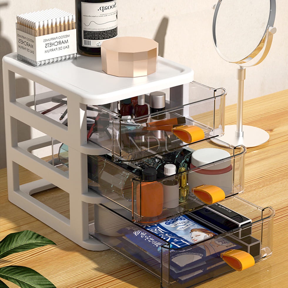 Hộp Nhựa Đựng Đồ Trong Suốt, Tủ Đựng Nhiều Tầng Có Ngăn Kéo Cực Kỳ Tiện Lợi Cho Người Sử Dụng.