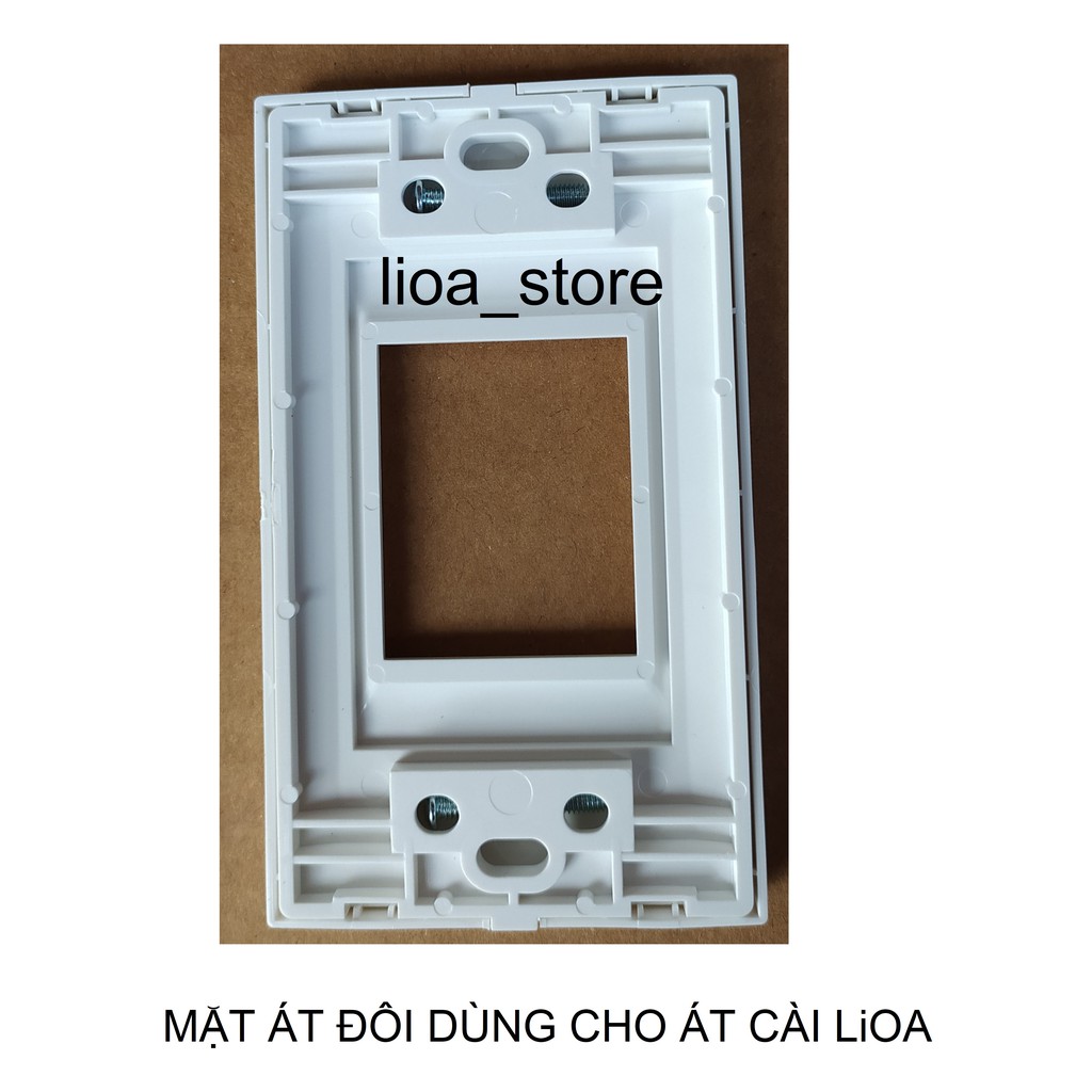 MẶT CHỨA ÁT ĐÔI  DÙNG CHO ÁT CÀI LiOA.- LẮP CHÌM.