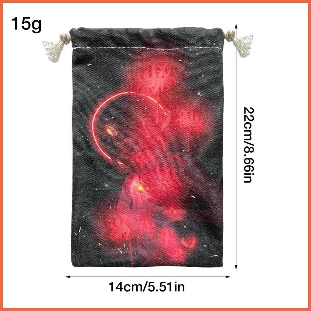 Túi Dây Rút Pha Lê Đựng Thẻ Bài Tarot / Trang Sức Thời Trang