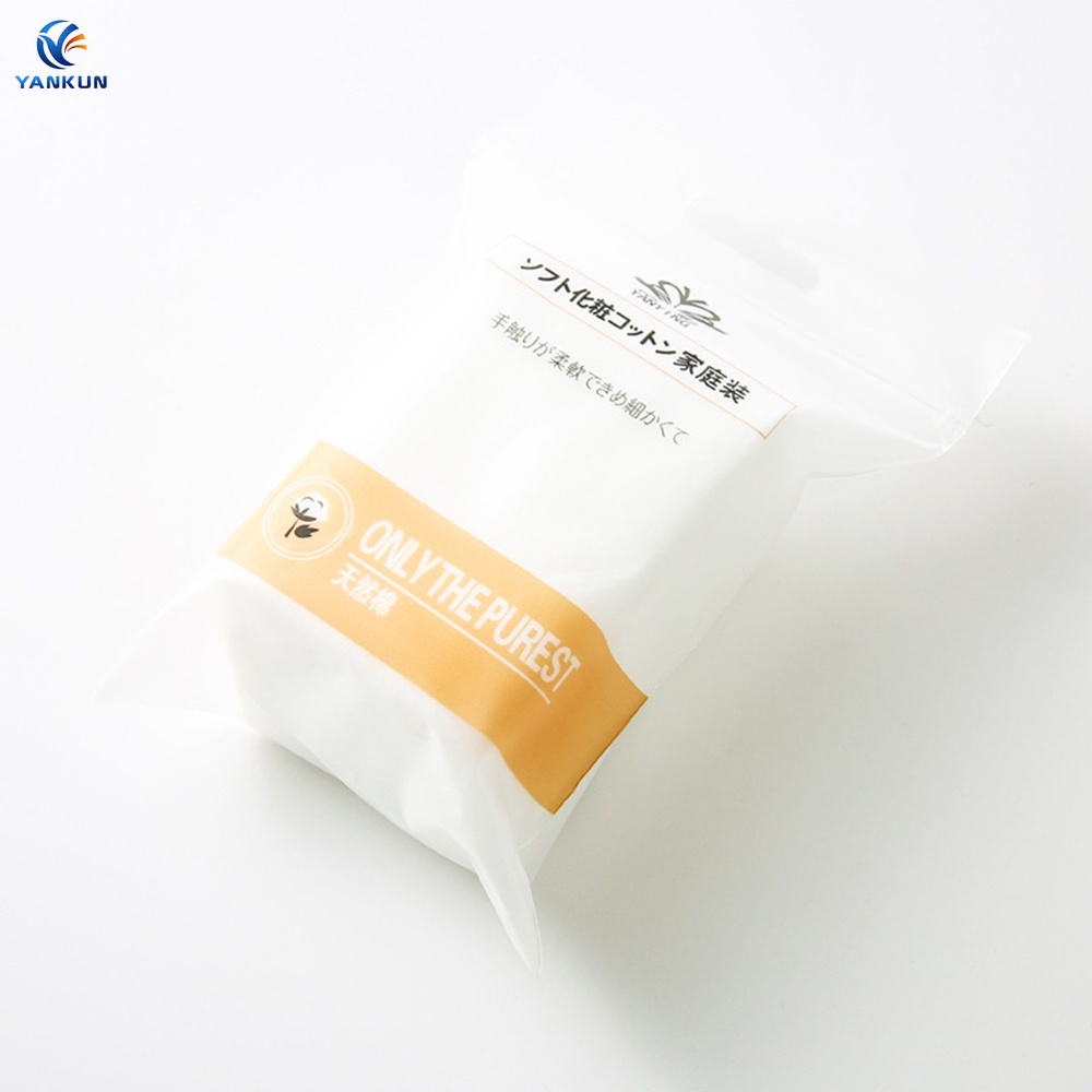 [Hàng mới về] Set 90 miếng bông tẩy trang bằng cotton tự nhiên dùng một lần tiện dụng cho bé