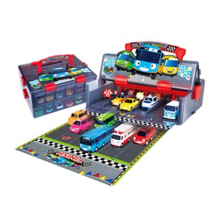 ✔Hàn Quốc ◤WITH SHIM◢ Tayo Hộp đựng đồ chơi 2 trong 1 Minicar Shooting & Storage