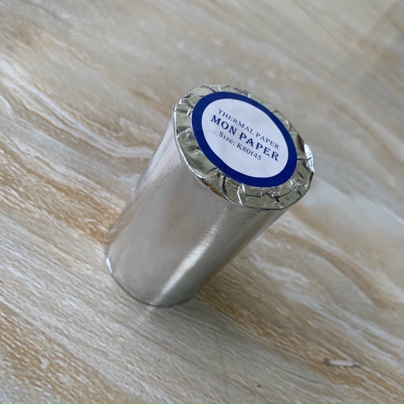 Giấy in hoá đơn chất lượng cao, Thùng 100 cuộn Giấy In Hoá Đơn Khổ K80 Phi 45 dùng cho siêu thị, nhà hàng, shop…