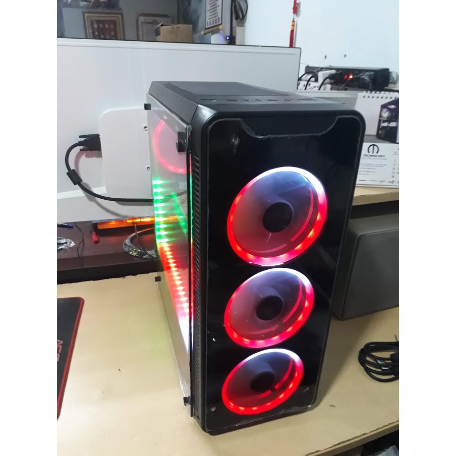 [NAMPC]Fan led RGB Coolmoon V1(V2), có hub remote