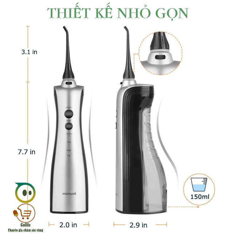 TĂM NƯỚC CAO CẤP MORNWELL D50BS F18 CHÍNH HÃNG KÈM QUÀ TẶNG 2023