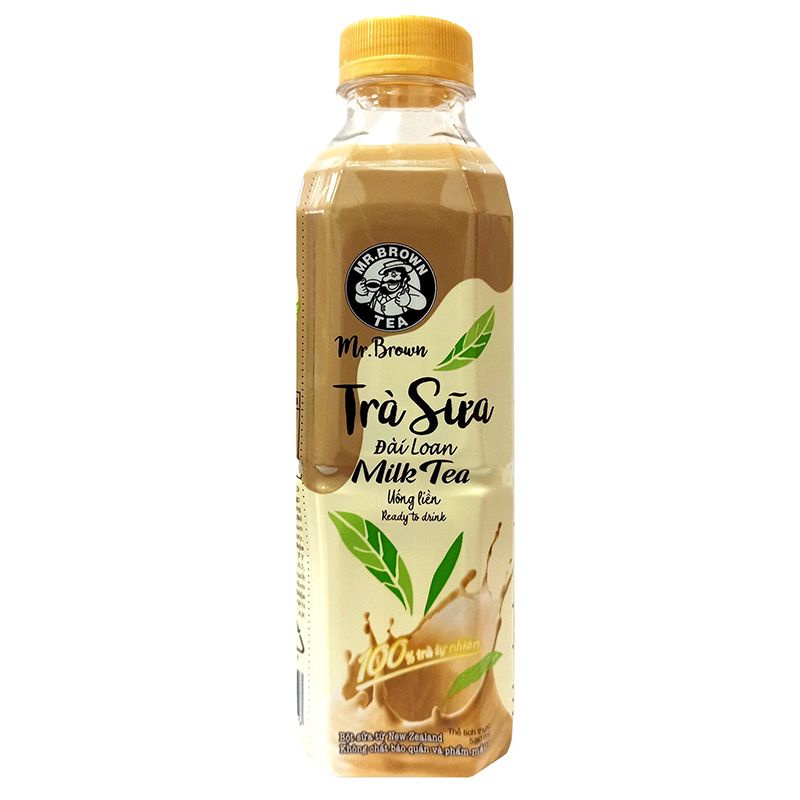 Trà Sữa Mr.Brown Hương Vị Trà Sữa Đài Loan Chai 580ml Chính Hãng