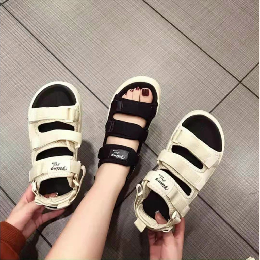 Sandal học sinh nữ 3 quai dán hottrend 2021 mã HV14