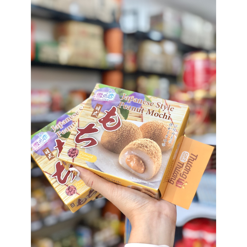 BÁNH MOCHI DẺO NHẬT BẢN YUKI & LOVE 140G - JAPANESE MOCHI