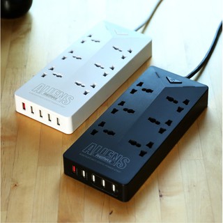 Ổ cắm điện thông minh Remax RU-S4 6 ổ điện + 5 cổng USB - BH 1 năm - Hưng Long PC