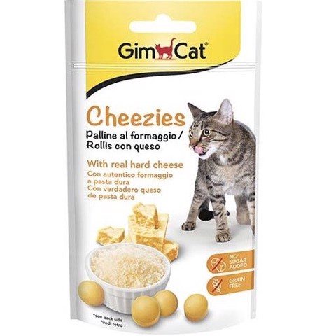 Gimcat Kase Rollis - Viên phomai cho mèo gói 50gr