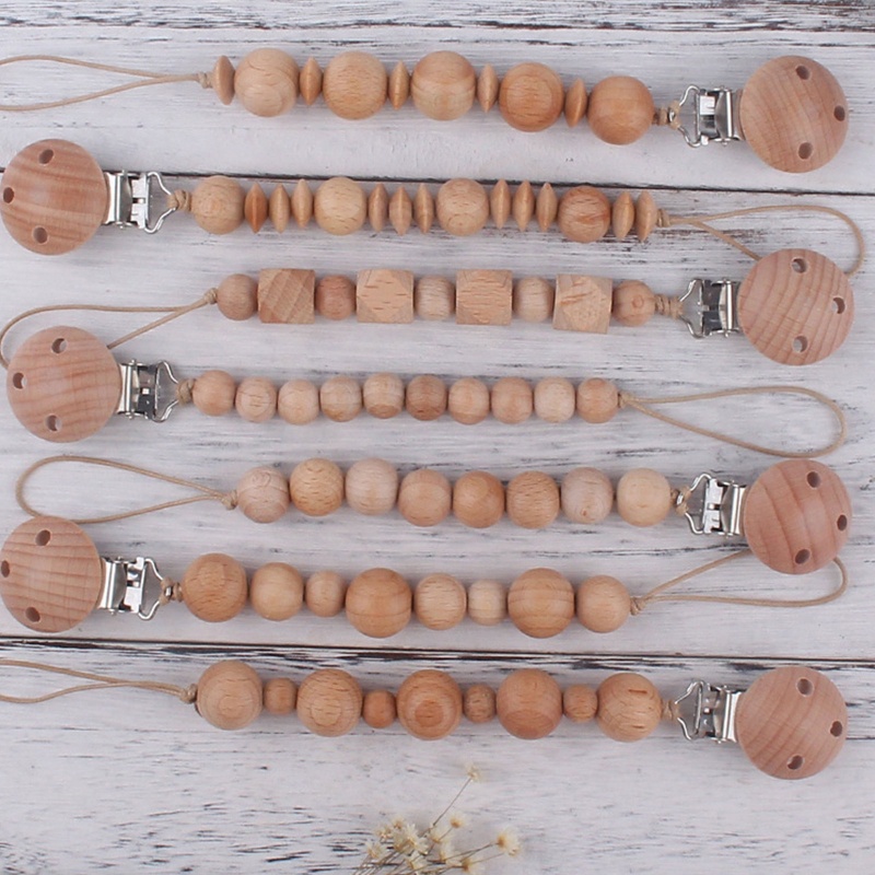 Dây Kẹp Núm Vú Giả Không Chứa BPA DIY Cho Bé Sơ Sinh Mọc Răng