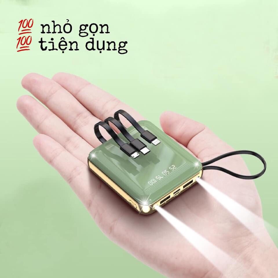 Pin Sạc Dự Phòng Đa Năng, Nhỏ Gọn.