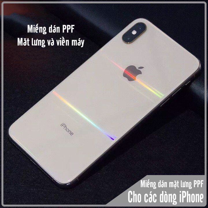 [GIÁ TỐT] Miếng Dán Dẻo PPF Tự Phục Hồi Trầy Xước Cho iPhone 7Plus/8Plus/X/XS/XSMAX