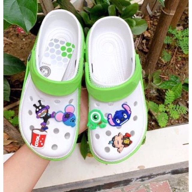 Dép Sục Nữ Răng Cưa Siêu Nhẹ Không Sticker | BigBuy360 - bigbuy360.vn