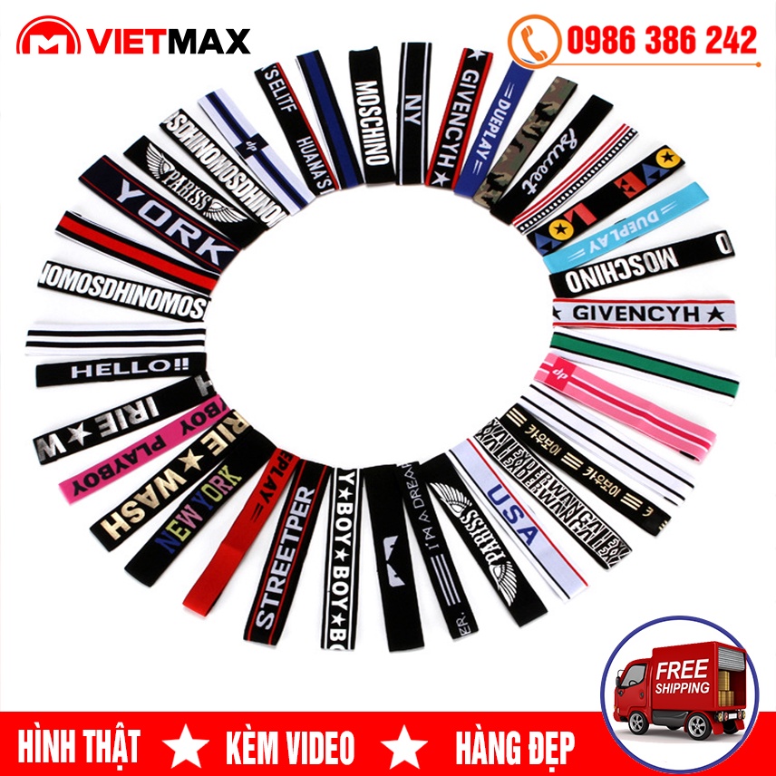 💎 Băng Đô Trán Co Dãn Dùng Trong Thể Thao Làm Gọn Tóc, Chống Mồ Hôi