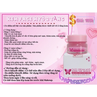 FACE CREAM 2 TẦNG MYÔ