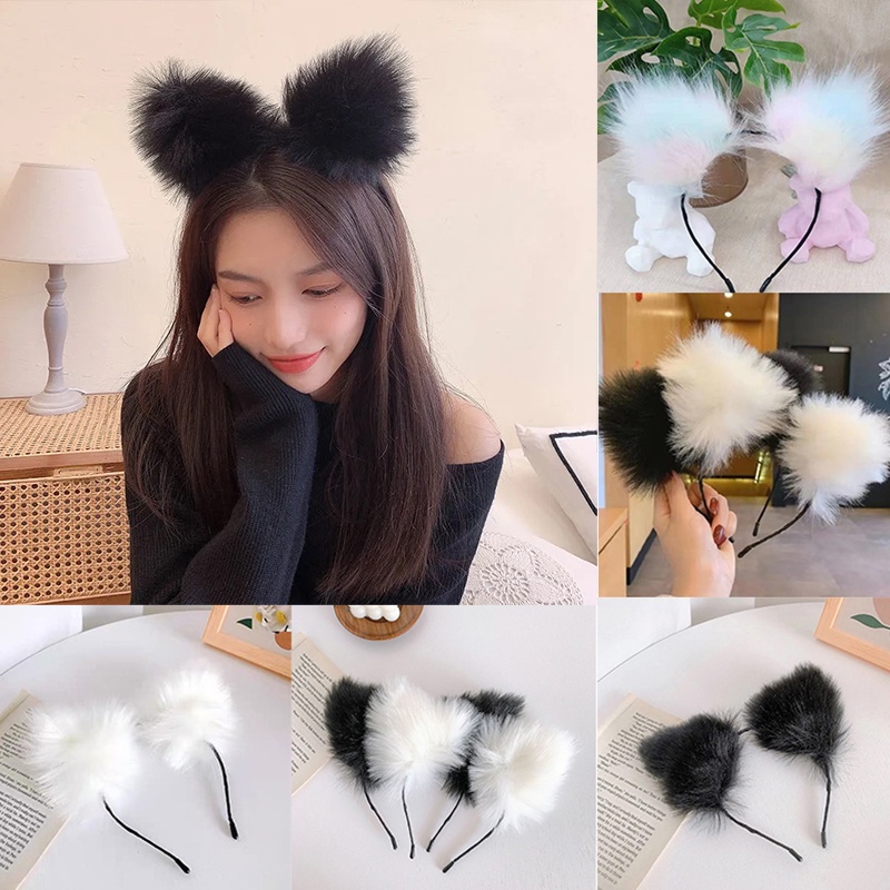 Băng đô tai mèo dễ thương dành cho nữ