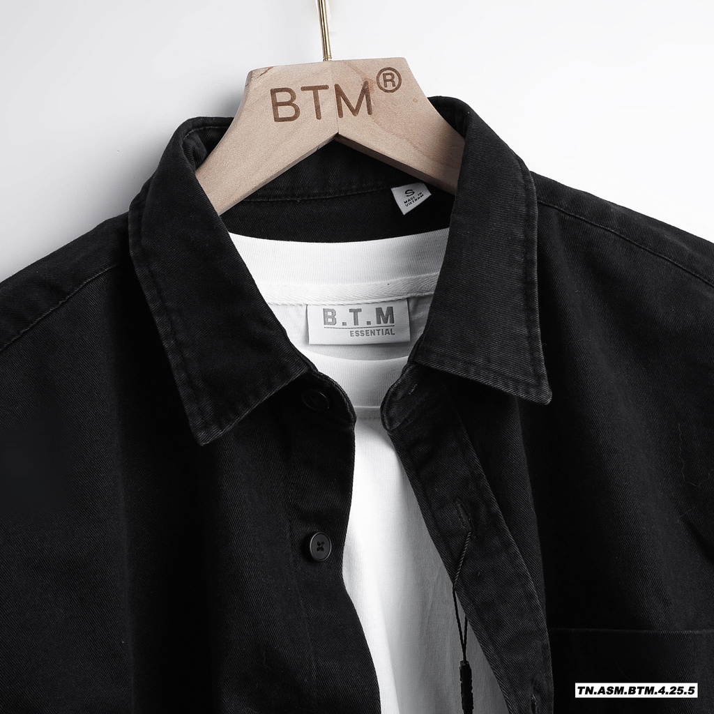 Aó sơ mi nam kaki BTN chính hãng (Chất vải kaki co dãn,form đứng,Hàng Vnxk) | BigBuy360 - bigbuy360.vn