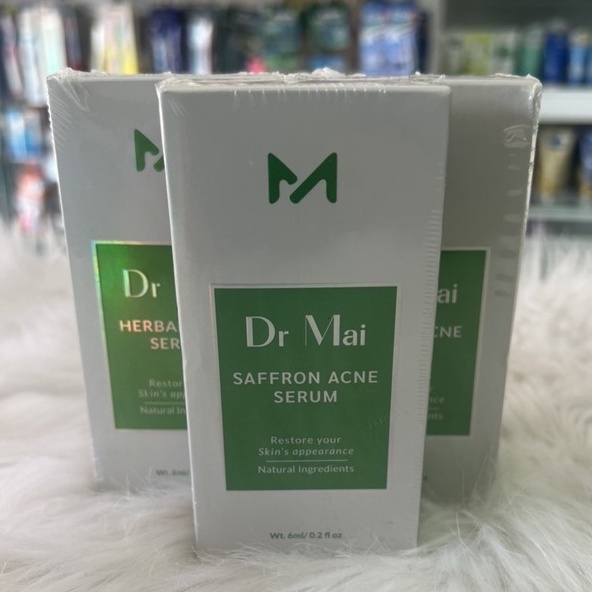 Serum sạch thâm Dr.Mai Skin Care Acne Remove Oil-Control Mix Saffron 6ml