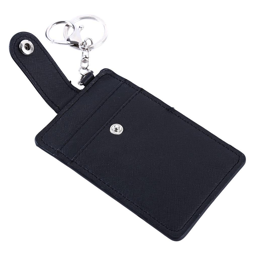 Móc Khóa Thẻ Da Cao Cấp Dọc Đựng Thẻ/ Card/ Tiền Nhiều Màu - Jerry
