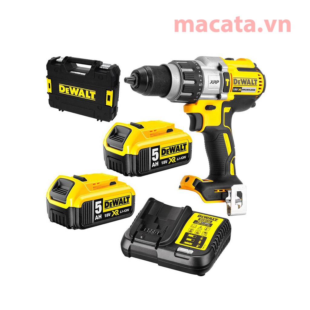 Máy khoan pin Dewalt DCD996P2 2 Pin 18V 5Ah