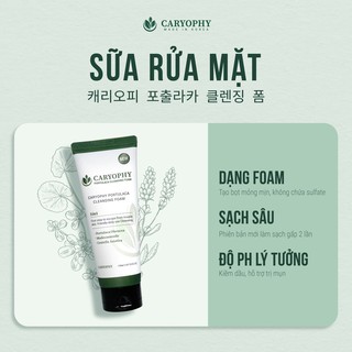 Sữa Rửa Mặt Caryophy Portulaca 30ml