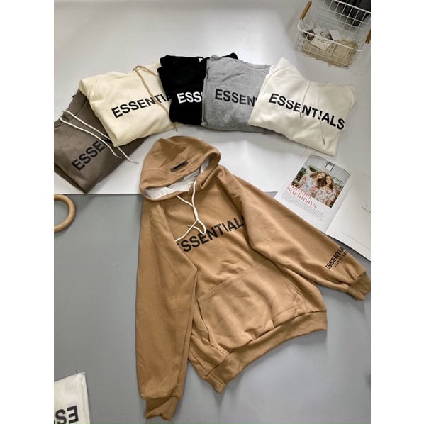 Áo hoodie ESSENTIALS 6 màu hot hit.(kèm ảnh thật)