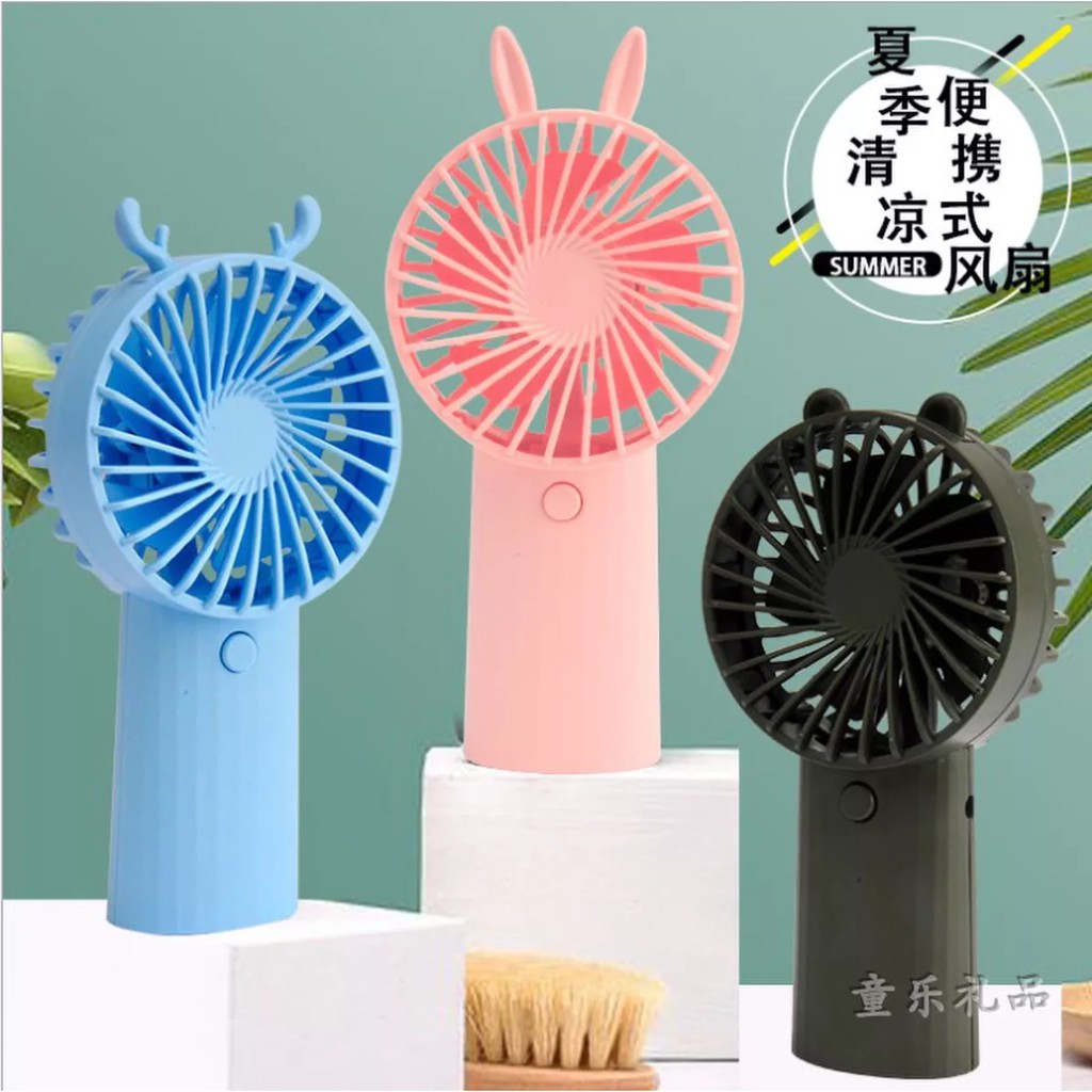 Quạt cầm tay có sừng, quạt thỏ, quạt gấu, quạt sừng hươu | BigBuy360 - bigbuy360.vn