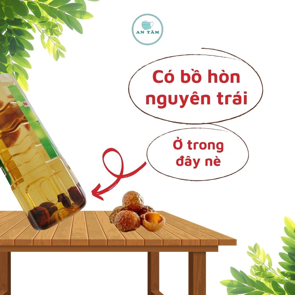 Nước Rửa Chén Bồ Hòn Nha Đam Sả 1000ml