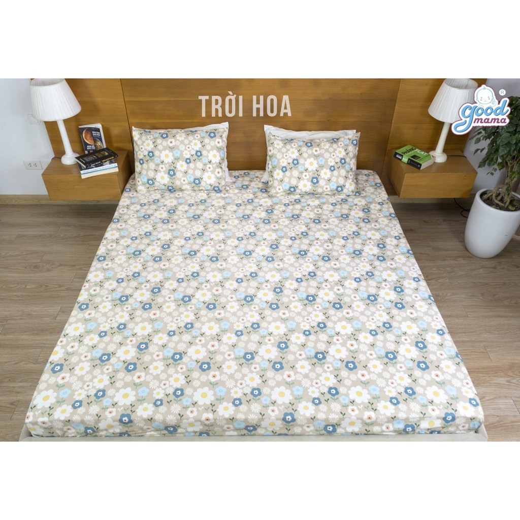 Ga chống thấm Goodmama 100% cotton(không kèm vỏ gối)