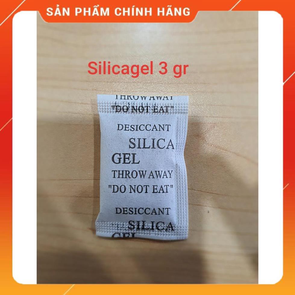 [HÀNG CAO CẤP] Bịch 200 gói Túi hút ẩm Silica gel loại 1 gram dùng hút ẩm Thực phẩm