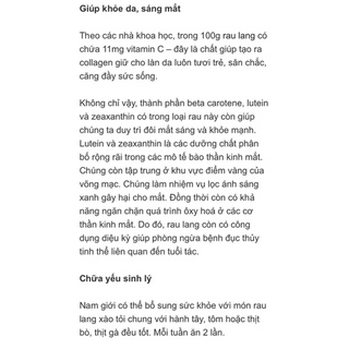 rau lang nhật siêu ngọn 30-40cm(40nhánh)