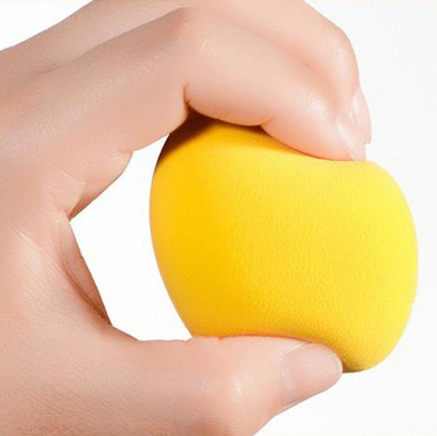 Wet and Dry Mango Makeup Egg Is Not Easy To Eat Powder Makeup Egg Three-dimensional Face Puff Sponge Puff Beauty Tool