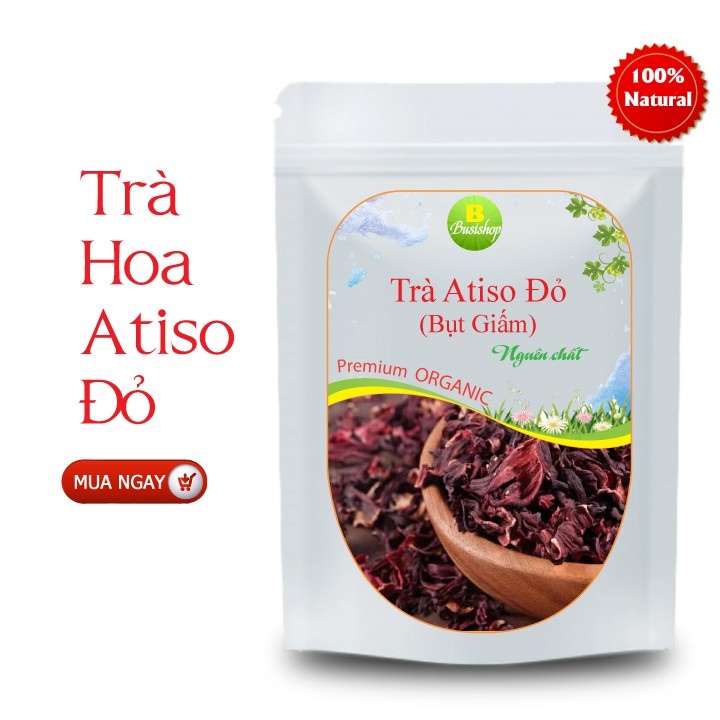 Trà hoa atiso đỏ sấy khô 100g