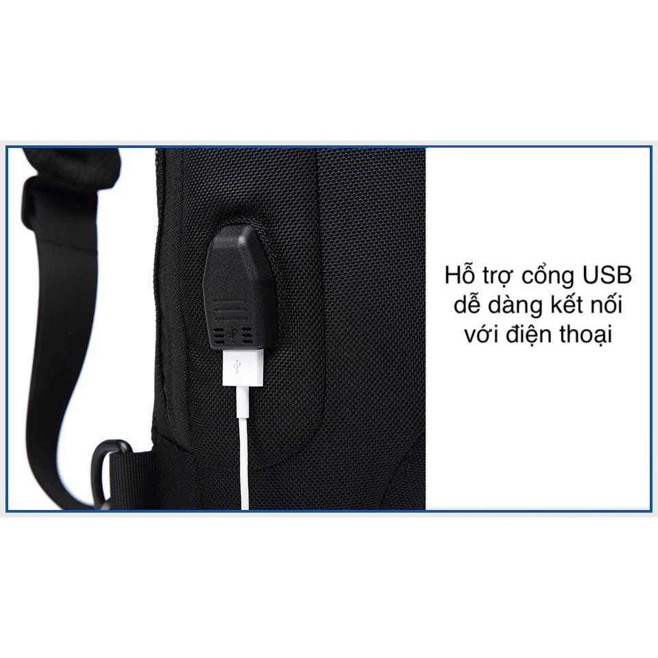 (Chính hãng) Túi đeo chéo nam Ozuko chính hãng chống nước siêu bền - bảo hành 12 tháng | BigBuy360 - bigbuy360.vn