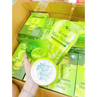 Kem Body Bưởi - Body cốt ủ bưởi S.O.N chính hãng tặng kèm 3 gói tắm trắng