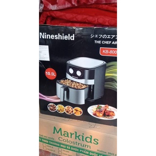 Nồi chiên không dầu nineshield 10,5 lít chính hãng