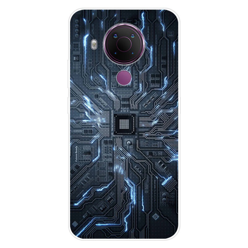 Ốp điện thoại từ TPU silicon mềm họa tiết hoạt hình dễ thương dành cho Nokia 5.4 Nokia5.4