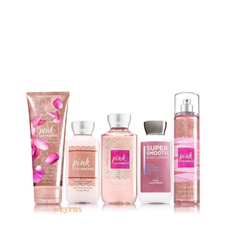 Bộ Sản Phẩm Mist Xịt Toàn Thân, Gel Tắm, Lotion Pink Cashmere 236ml BBW từ Mỹ
