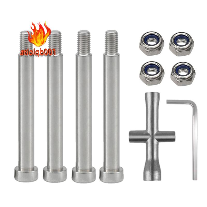 Bộ 4 Bản Lề Trước Bằng Thép Cho Xe Điều Khiển Traxxas X-MAXX 8S RC 1 / 5