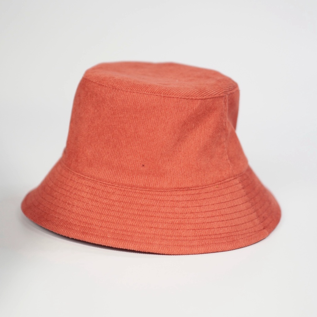 Mũ bucket trơn tai bèo vành tròn Nón chất nhung tăm cao cấp thời trang form unisex nam nữ B04 MN