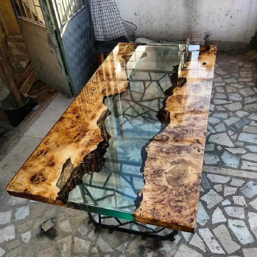 Combo Keo Epoxy Resin AB Và Bộ Dụng Cụ Pha Cho Người Mới Làm Handmade, DIY, Đồ Trang Sức, ...