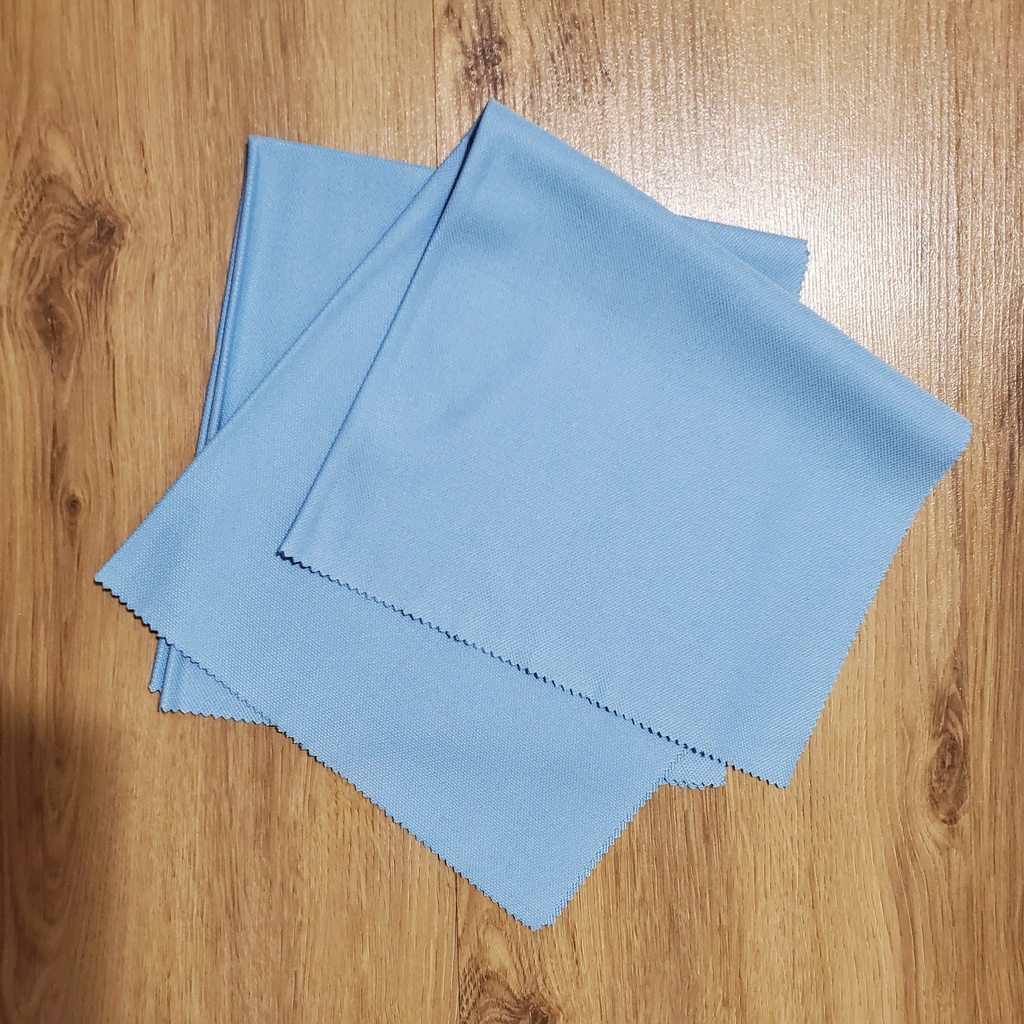 Khăn lau ly thủy tinh, lau kính cao cấp sợi Mcrofiber IPC 40x40cm