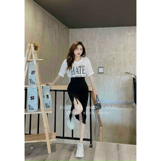 Set Váy Xẻ Siêu Hot_Set Váy Hotgirl giá rẻ