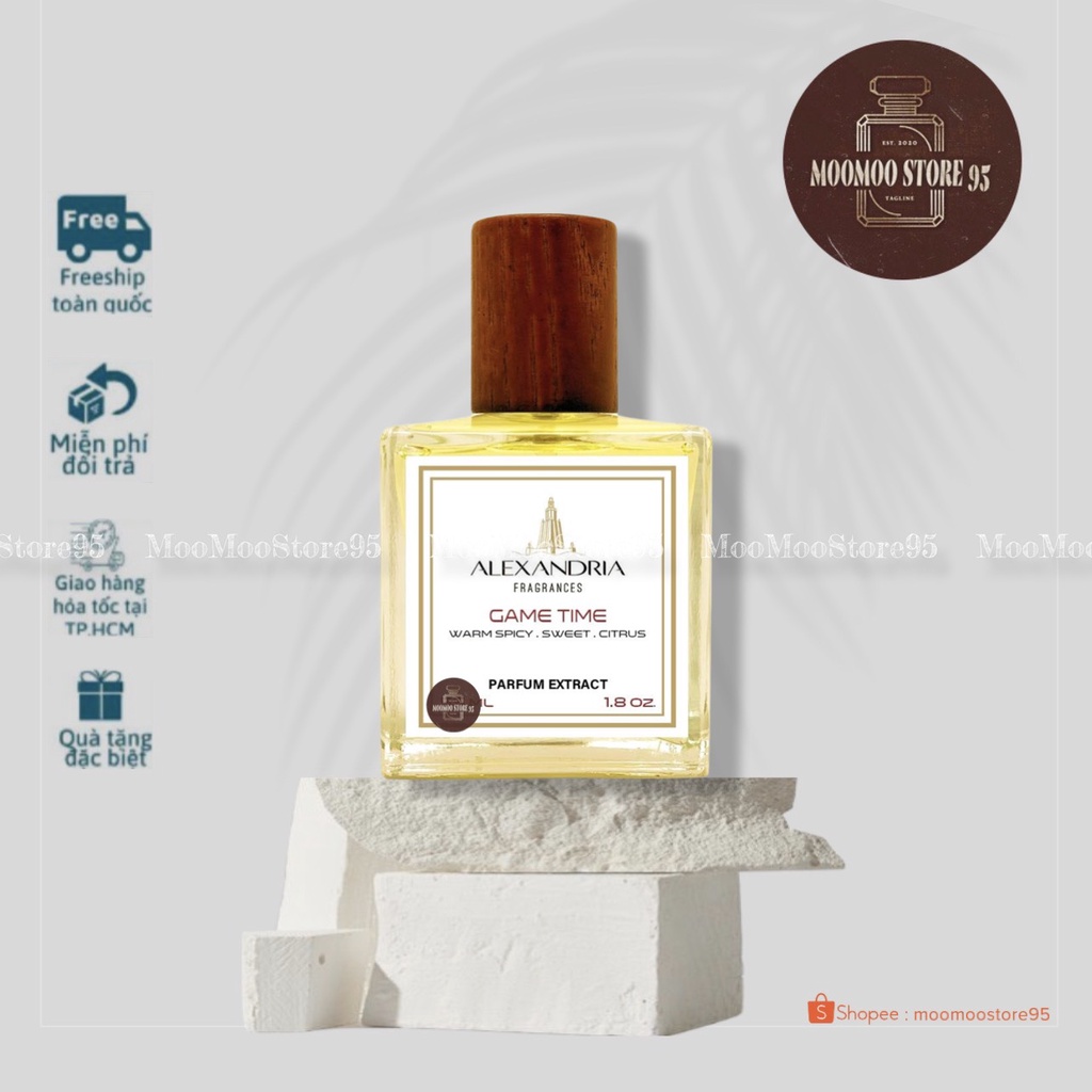 -𝐌𝐨𝐨𝐌𝐨𝐨- Alexandria Fragrances Game Time | Nước Hoa Unisex | Trẻ trung và tươi mới