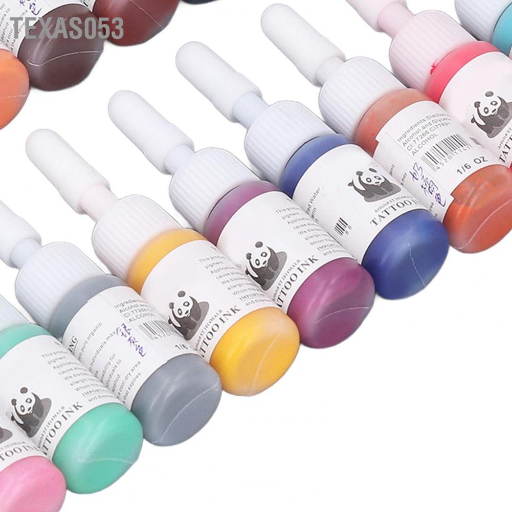 Mực Xăm Hình 20 màu - Mực xăm tattoo 100ml（5ml*20） Chất liệu an toàn