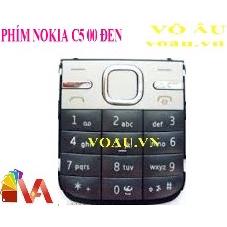 PHÍM NOKIA C5 00 MÀU ĐEN