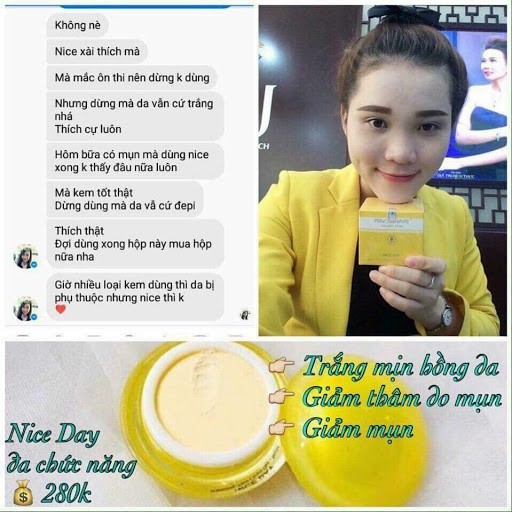 Combo 2 KEM NICEDAY PRINCESS WHITE DƯỠNG TRẮNG DA CHÍNH HÃNG DATE 2022