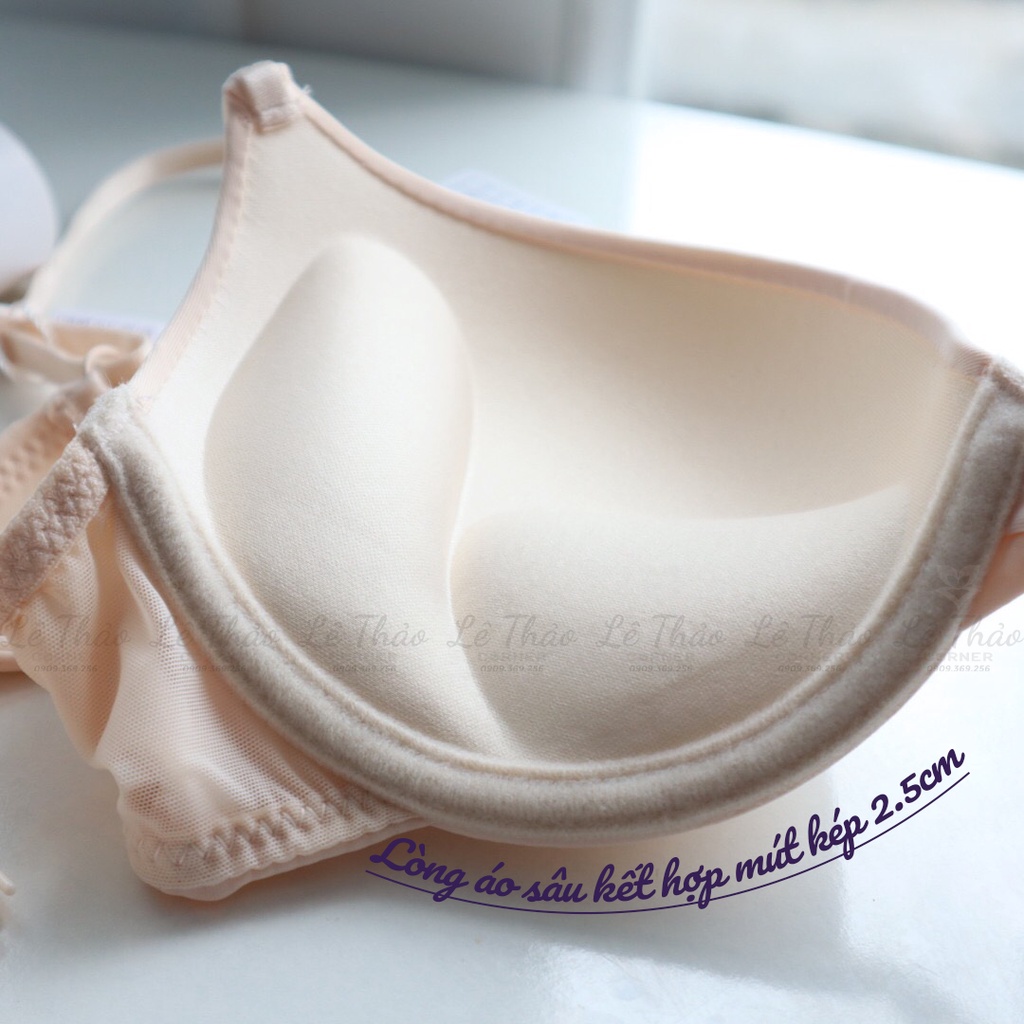 XẢ KHO Áo Lót Nâng Ngực Cài Trước Có Gọng Mặc Áo Dài LT7275